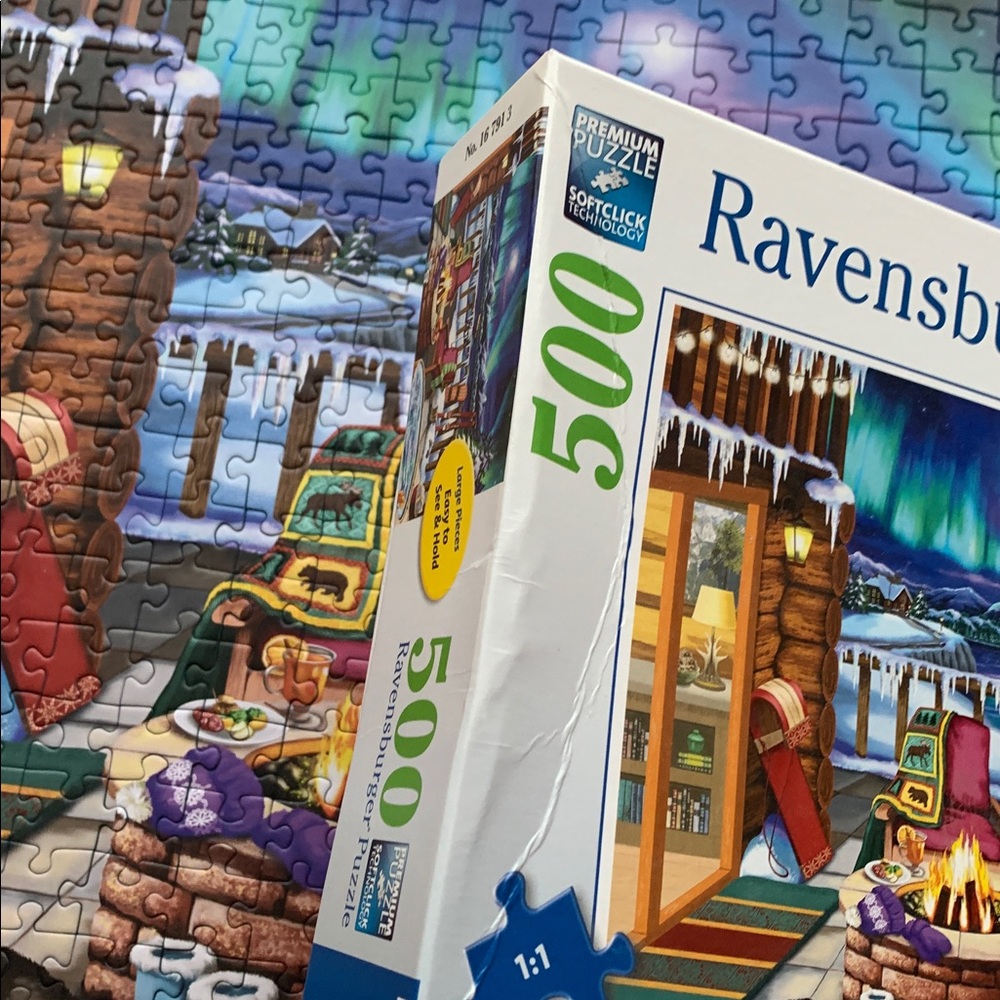 Ravensburger Northern Lights Puzzle - 500 Pieces - Picture 12 of 12